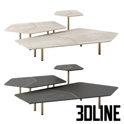 Bnk Coffee Tables(3dline.net)
