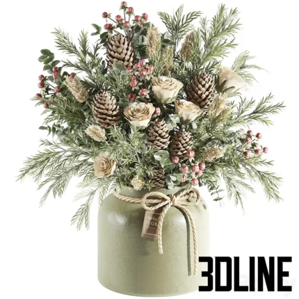 Bouquet plant 50(3dline.net)