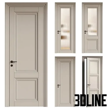 Centro volovec door Interior door classic door(3dline.net)