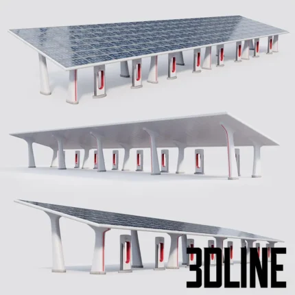 Charger station(3dline.net)