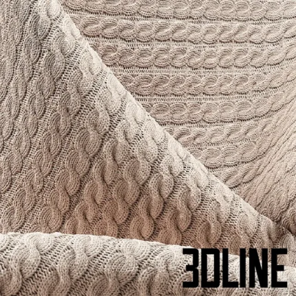 Collection of knitted fabrics(3dline.net)