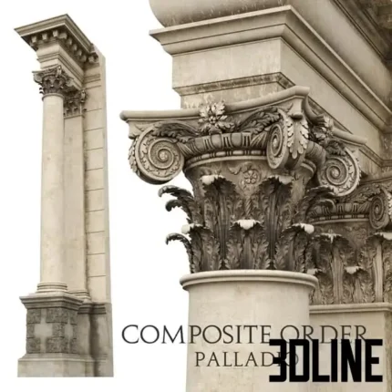 Composite Order Paldio Column(3dline.net)