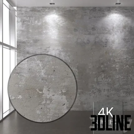 Concrete wall 120(3dline.net)