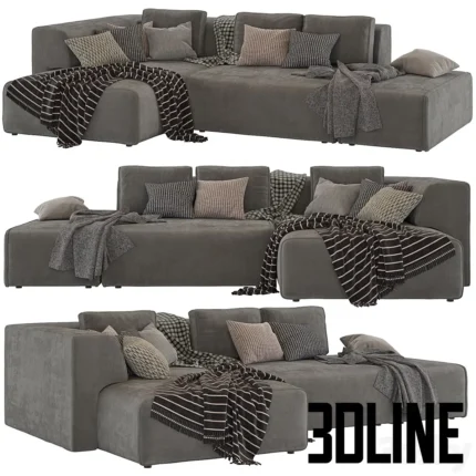 Corner sofa Induial Lft(3dline.net)