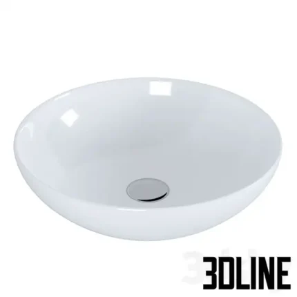 Counrtop Washasin BlBano BB344(3dline.net)