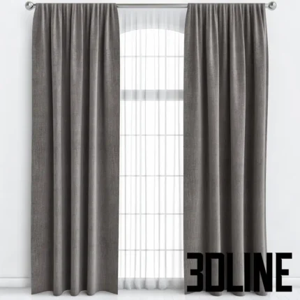 Crtains 21(3dlinenet)