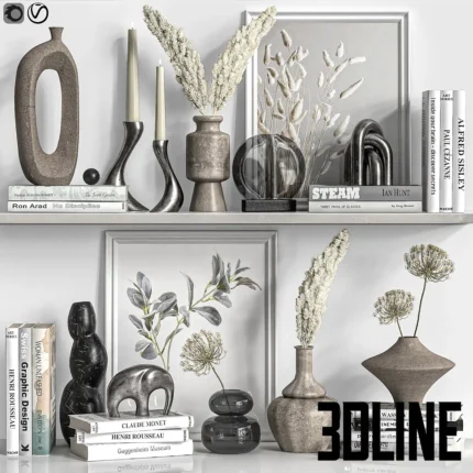 Decorative Set 19(3dline.net)