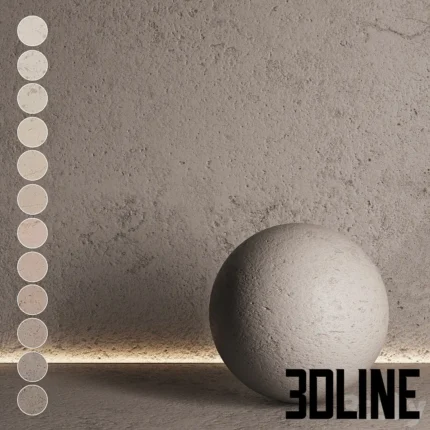 Decorative plaster set 38(3dline.net)