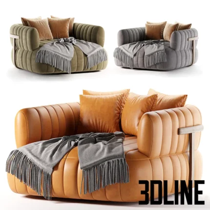Ds Media Lounger Palo Cac(3dline.net)