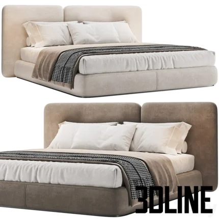 Dues Bed(3dline.net)