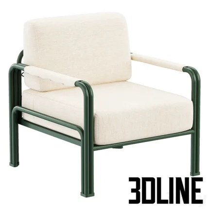 Eas Armchair Soo home(3dline.net)