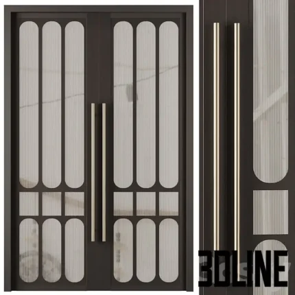 Entrance door set22(3dline.net)