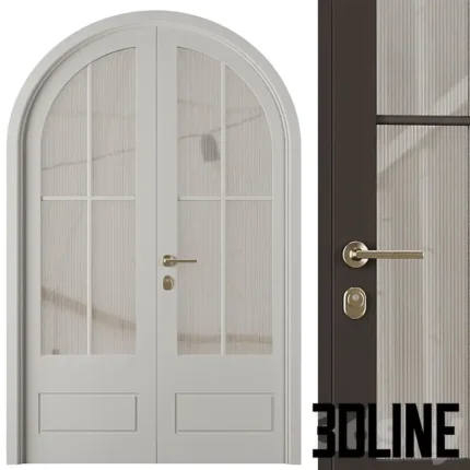 Entrance door set26(3dline.net)