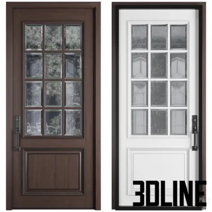 Entrance door staleks classic 45(3dline.net)