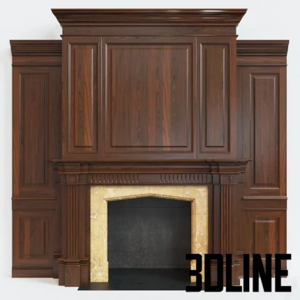 Fireplace 02(3dline.net)
