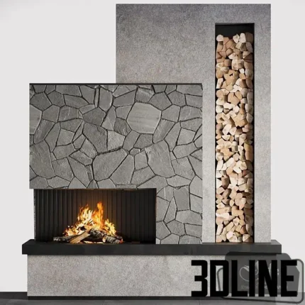 Fireplace 05(3dline.net)