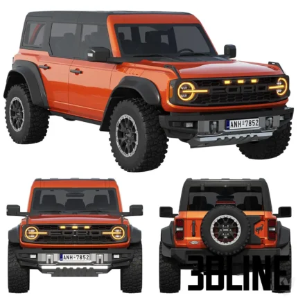 Ford Bronco Raptor 2022(3dline.net)
