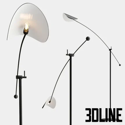 Funbule floor lamp(3dline.net)