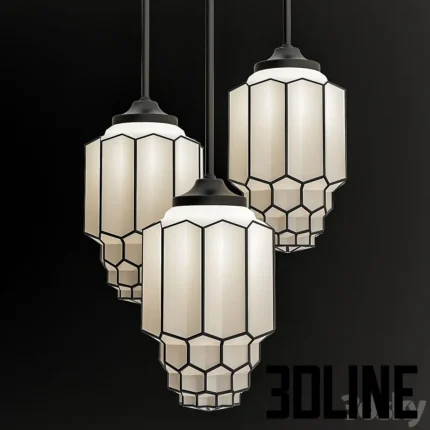 Glbe pendant lamp(3dline.net)