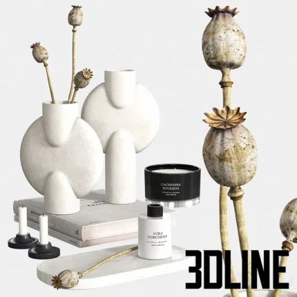 H M Decorative Set 2(3dline.net)