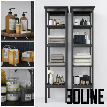 Hemes bathroom set 3(3dline.net)