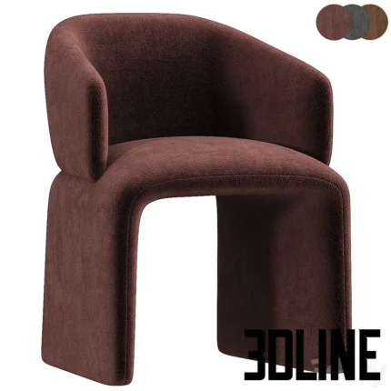 IaCdARUS Chair with armrests(3dline.net)