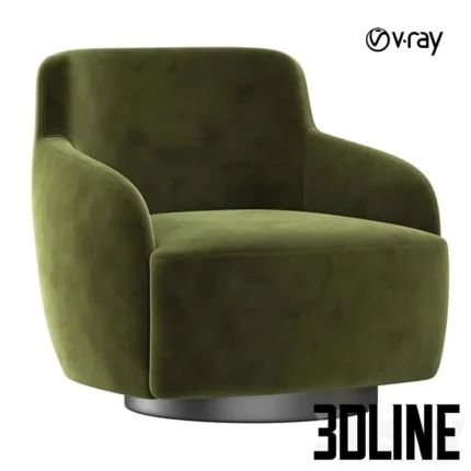 INID ARMCHAIR(3dline.net)