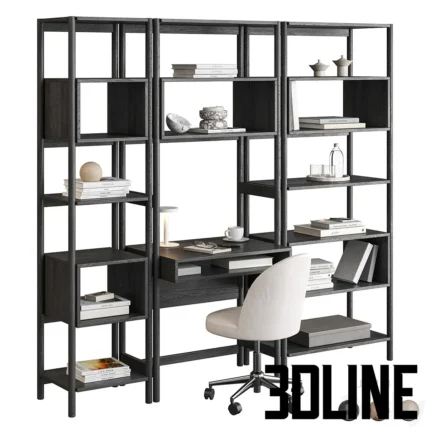 Jdi Workplace West Elm(3dline.net)