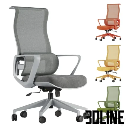 Kei Din armchair office workplace(3dline.net)