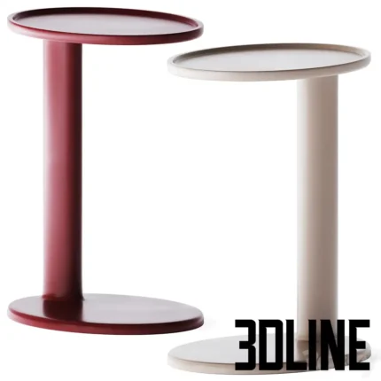 Metal Side Table Oli(3dline.net)