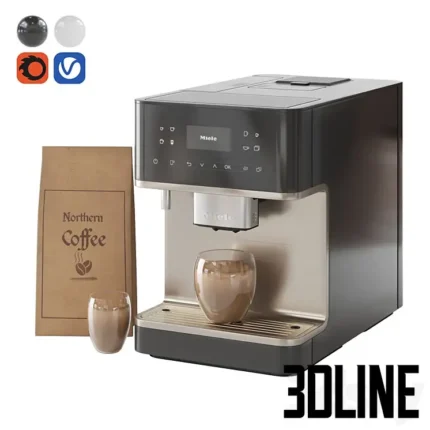 Mile Coffee Machine V01(3dline.net)