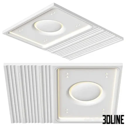 Modern ceiling Easy Design 18(3dline.net)
