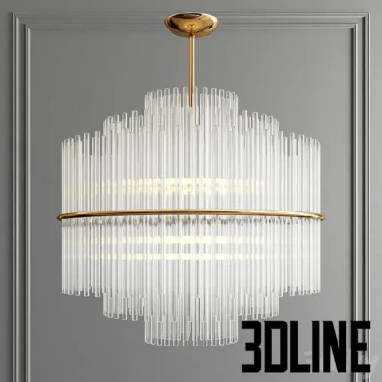 Nocrne chandelier(3dline.net)