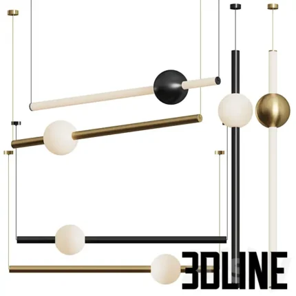 Oon Gle Linear Sussion Light(3dline.net)