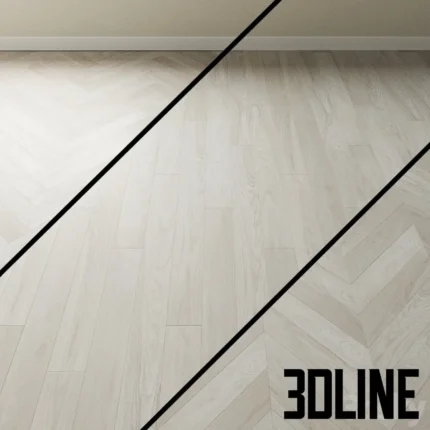 Parquet oak Cosck Insire Albtros Bleacd(3dline.net)