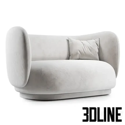 Rio sofa 2 seter(3dline.net)