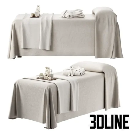 Spa Massage Table ZS01(3dline.net)