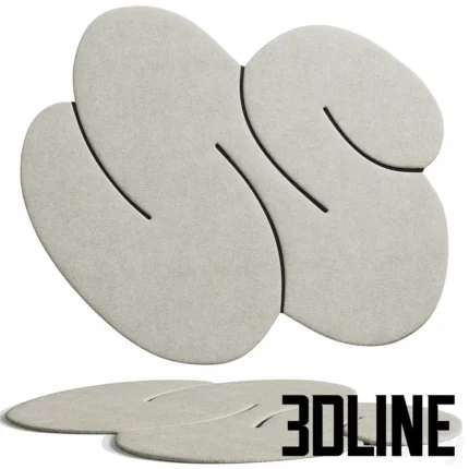 Squle carpet(3dline.net)