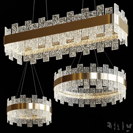Suspended chandeliers MIIS(3dline.net)