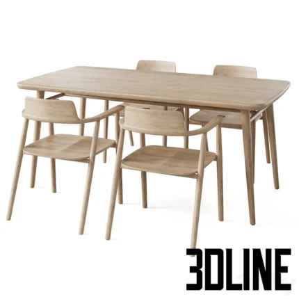 Table Aaus ouse(3dline.net)
