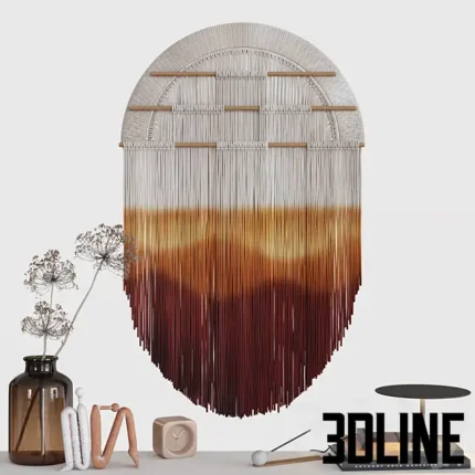 Tey and Wool Maame Decor Set 02(3dline.net)