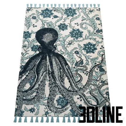 Thas Pal Printed Flatweave(3dline.net)