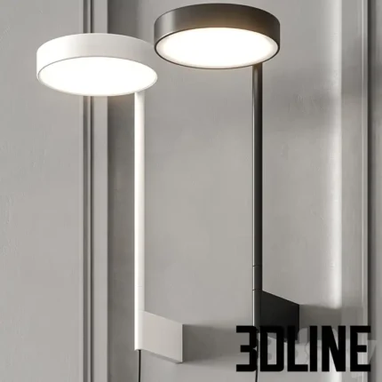 Waberg w182 Paslle br1 Wall Lamp(3dline.net)
