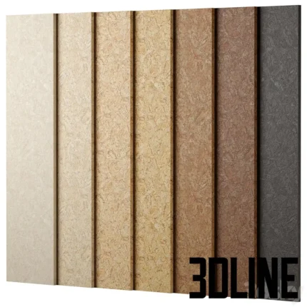 Wood materials Cork 7 colors set 14(3dline.net)