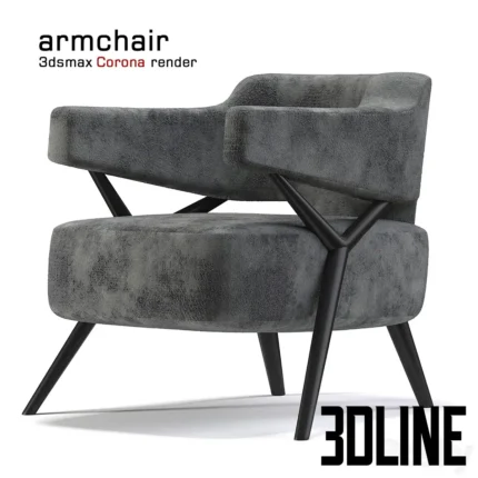 armchair modern(3dline.net)