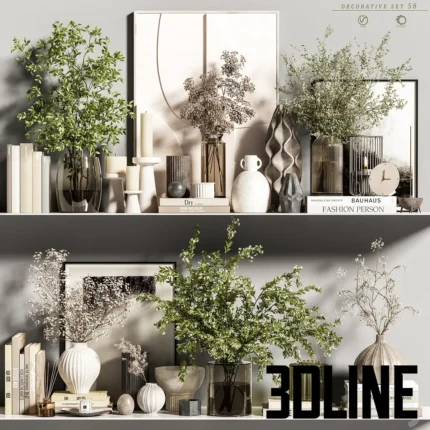decorative set 58(3dline.net)
