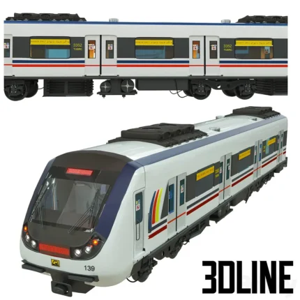 metro train(3dline.net)