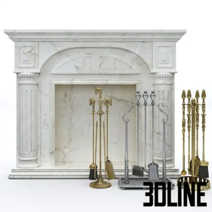 Accessories for the fireplace Stilars(3dline.net)
