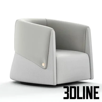 Armchair MAETTA(3dline.net)