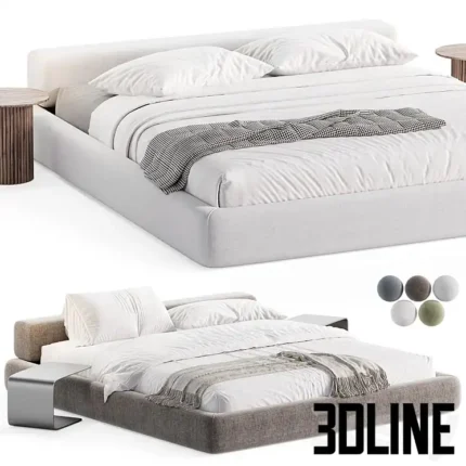 Atom Slow Bed(3dline.net)